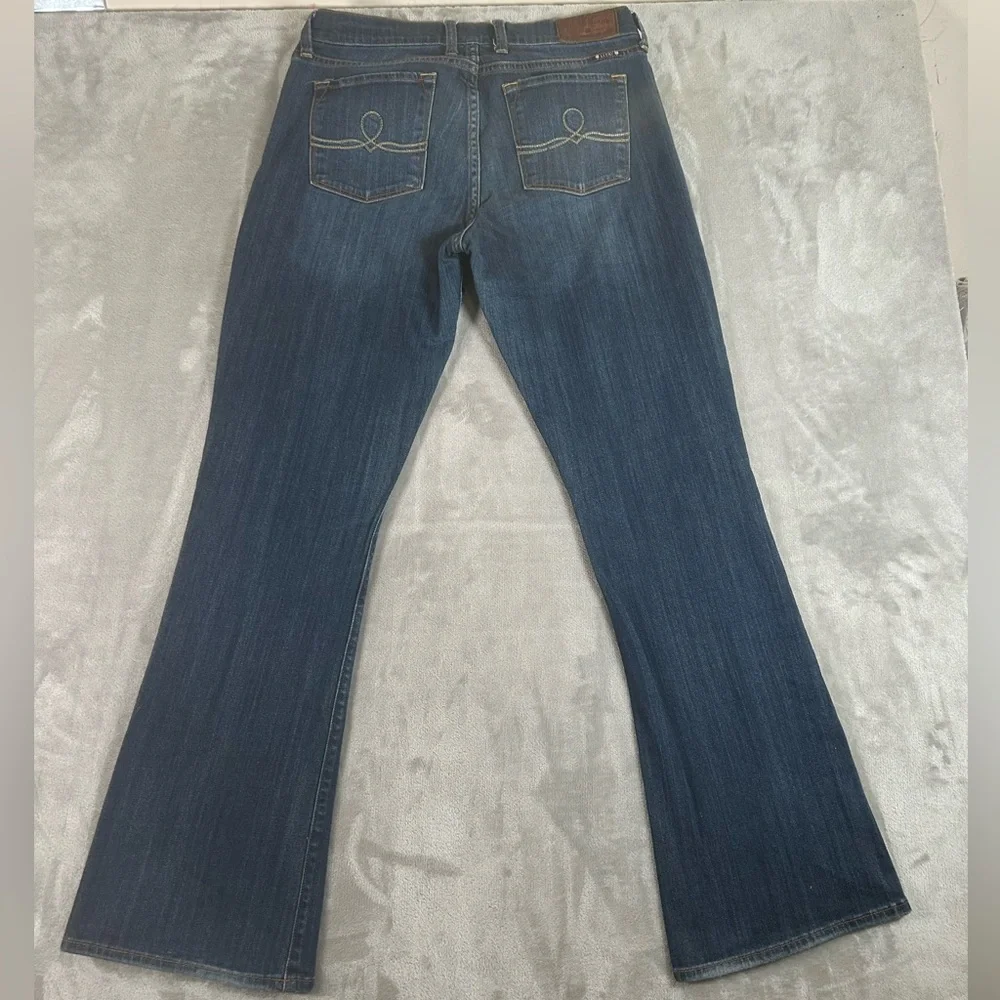 Lucky brand jeans Sophia boot cut dark wash - Picture 3 of 12
